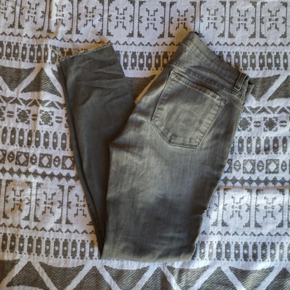 J Brand Grey Skinny Jeans